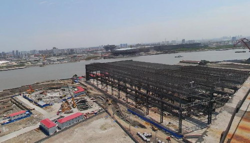 新密船厂网架工程