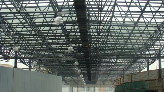 新密船厂网架工程
